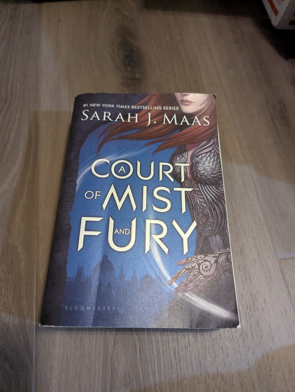 A Court of Mist and Fury Paperback Original Cover